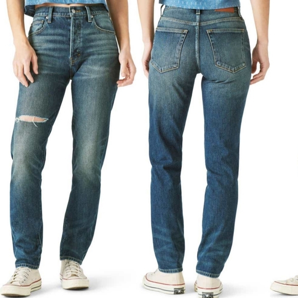 Lucky Brand Denim - Lucky Brand Drew High Waist Mom Jeans size 8/29